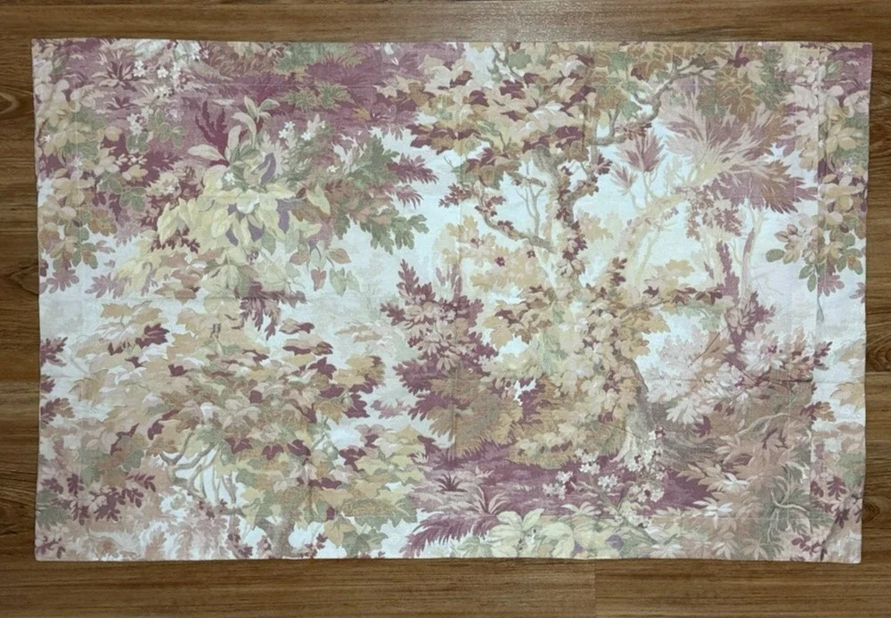 Pottery Barn Greenwood Rosewood Percale King 36